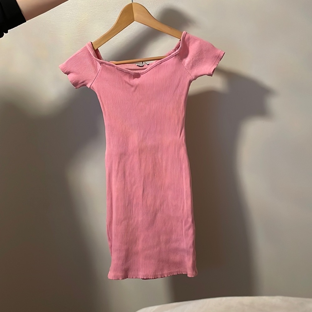 Off the shoulder dress